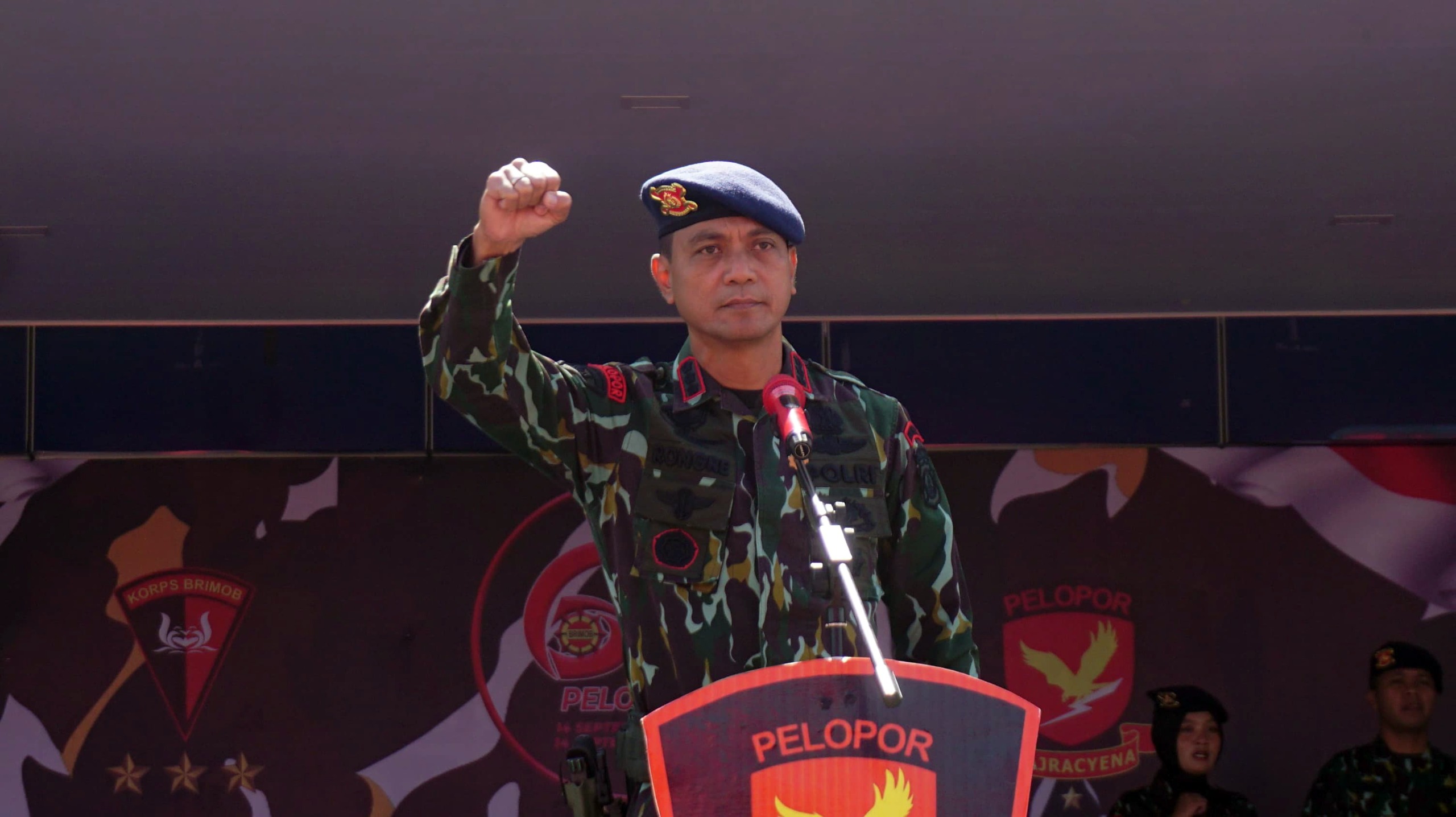 Foto: Dansatbrimob Polda Sulteng Kombes Pol Kurniawan Tandi Rongre, S.I.K., M.Si