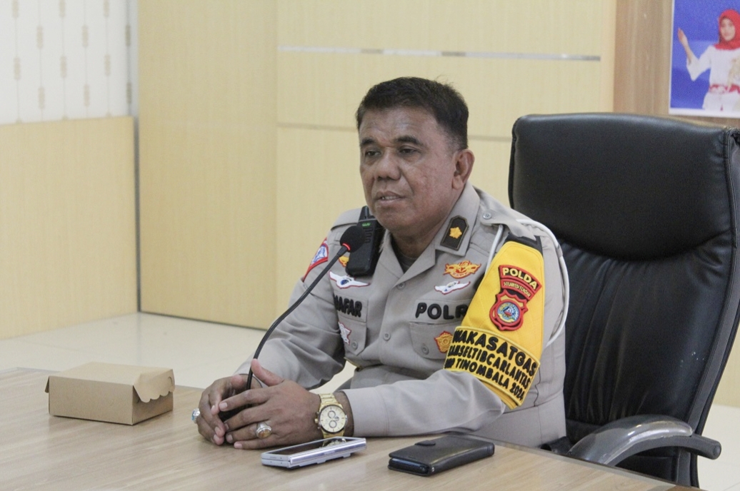 Kasubdit Kamseltibcar Lantas Ditlantas Polda Sulteng, Kompol H. Abu Bakar Djafar, S.H., M.H.