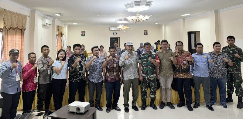 Badan Narkotika Nasional Kabupaten (BNNK) Touna menyelenggarakan kegiatan Konsolidasi Kebijakan Kabupaten/Kota Tanggap Ancaman Narkoba pada instansi dan kelembagaan tahun 2024.