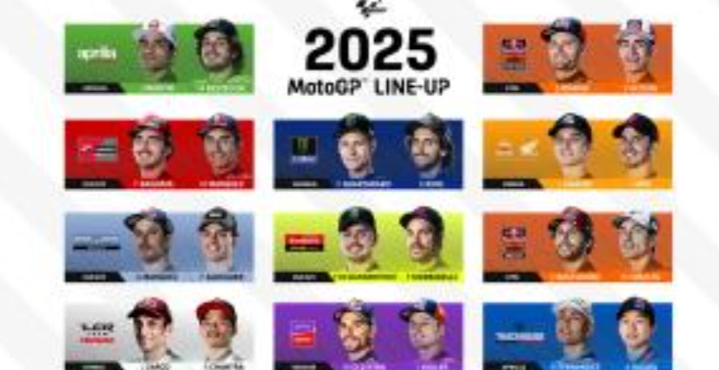 Simak daftar susunan pembalap MotoGP 2025 (Foto: MotoGP)
