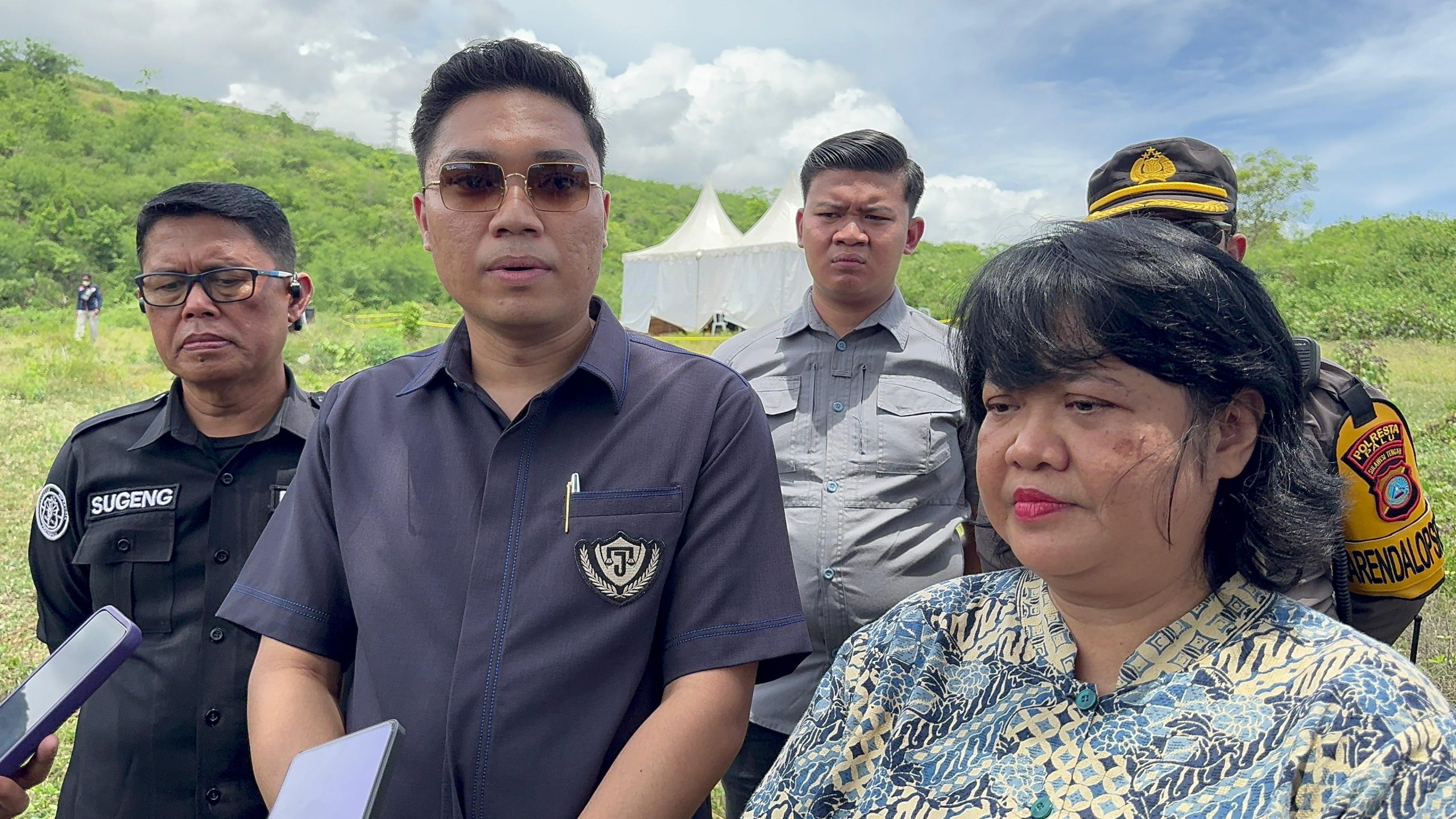 James Tonggiroh, Kuasa Hukum dari almarhum Bayu Adhitywan, menyampaikan apresiasi atas langkah tegas Kapolda Sulawesi Tengah