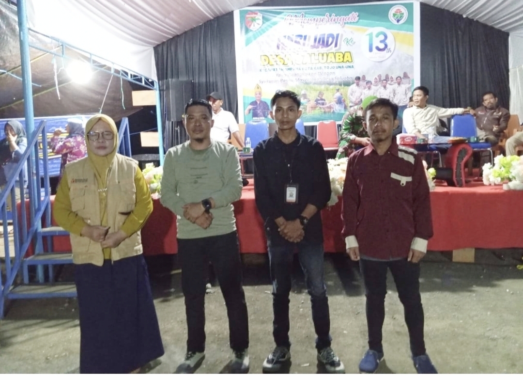 Panwascam ampana kota aktif mensosialisasikan Tolak Money Politik, dalam memperingati hari jadi Desa Saluaba yang ke 13 di rangkaikan dengan Syukuran panen desa Saluaba. Minggu (12/10)