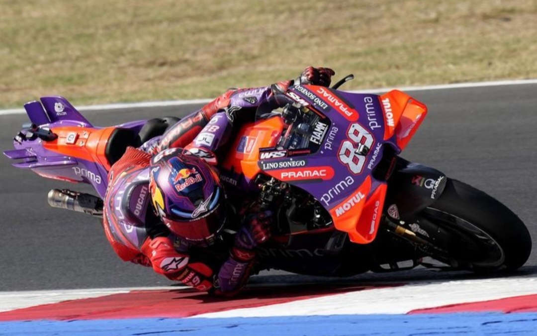 Pembalap Prima Pramac Racing, Jorge Martin (c) AP Photo/Antonio Calanni