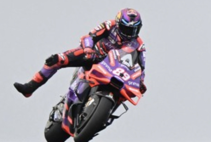 Jorge Martin jadi pemuncak klasemen MotoGP 2024. (AFP/PAUL CROCK)