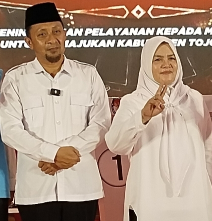 Pasangan nomor urut Dua (2) Ilham Lawidu SH - Surya, S.Sos, M.Si (IHLAS)