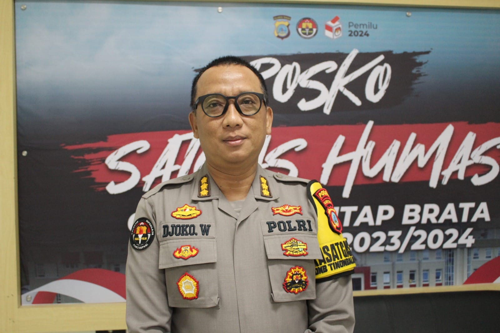 Kabidhumas Polda Sulteng Kombes Pol. Djoko Wienartono