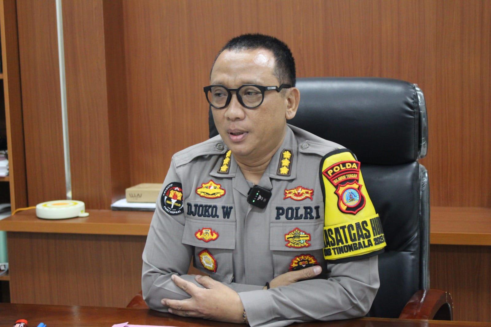 Kabidhumas Polda Sulteng, Kombes Pol. Djoko Wienartono