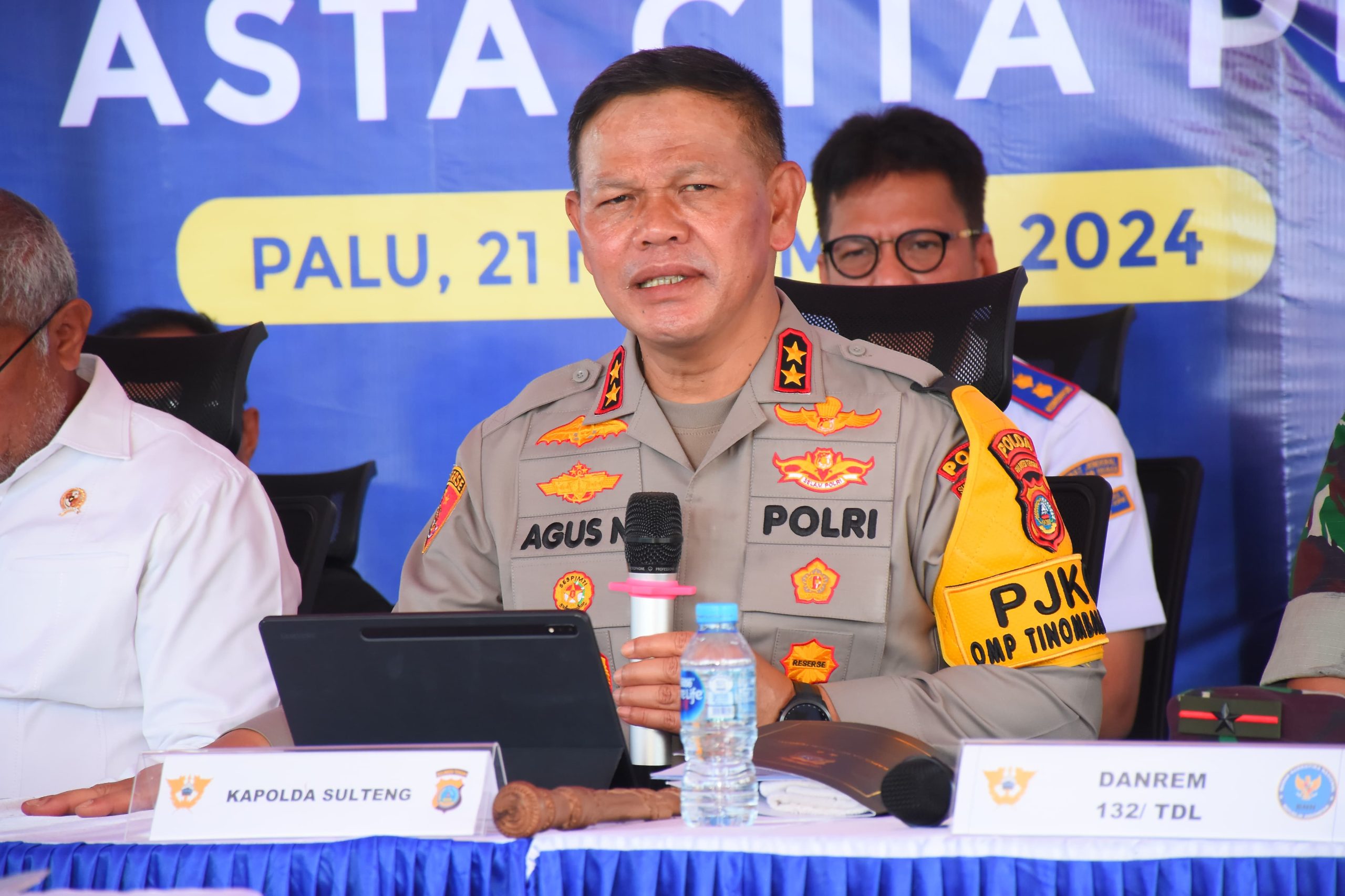 Kapolda Sulteng Irjen Pol. Dr. Agus Nugroho 