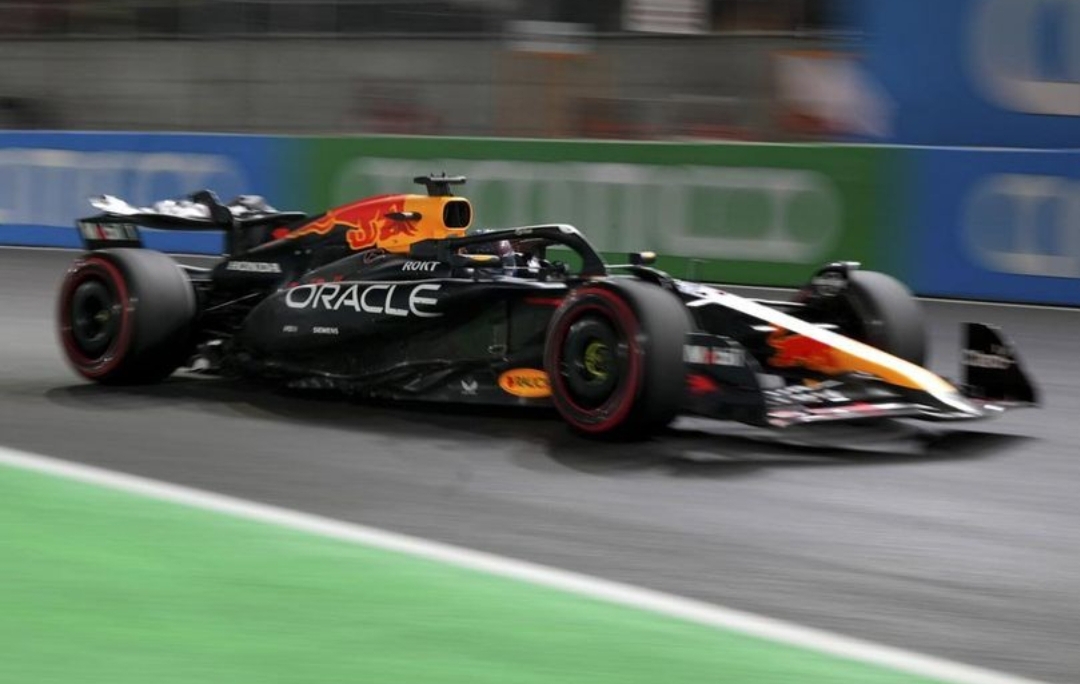 Pembalap Oracle Red Bull Racing, Max Verstappen (c) AP Photo/Rick Scuteri