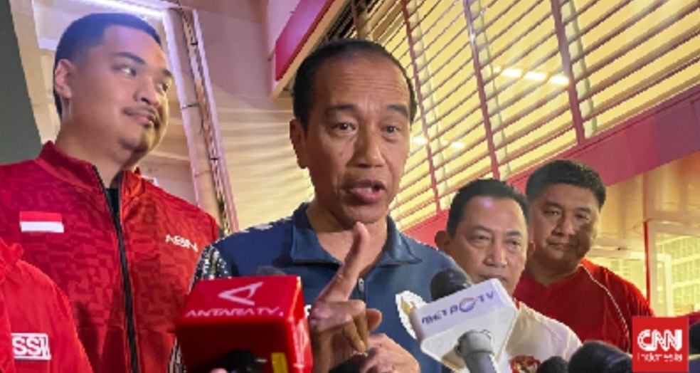 Presiden ke-7 RI Joko Widodo. (CNN Indonesia/ Khaira Ummah)