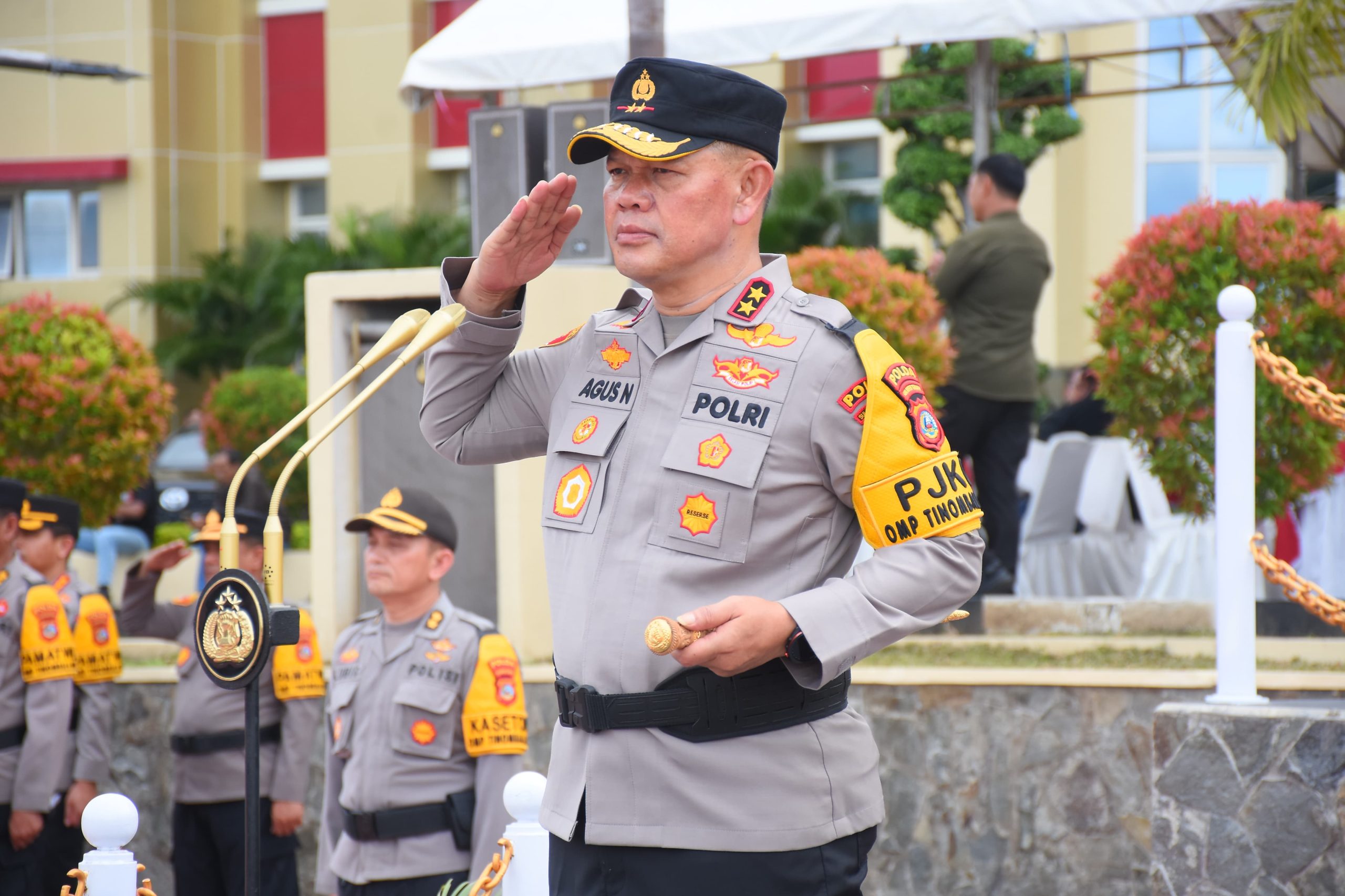 Kapolda Sulawesi Tengah Irjen Pol. Dr. Agus Nugroho