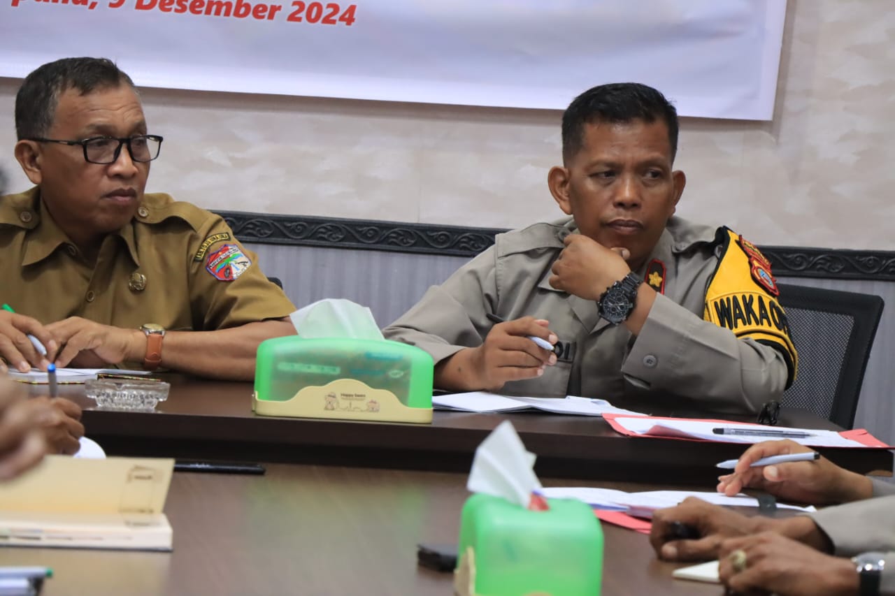 Rapat Koordinasi Gugus Tugas Polri dalam rangka mendukung Ketahanan Pangan di wilayah Kabupaten Tojo Una Una, Senin (8/12/2024).