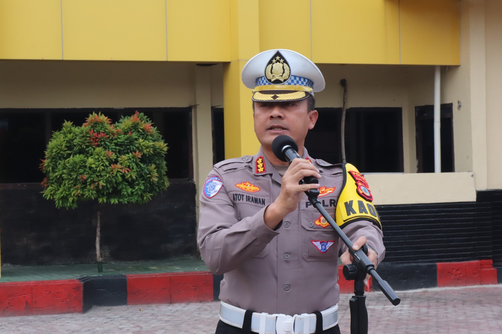 Dirlantas Polda Sulteng Kombes Pol Atot Irawan, S.I.K., M.M.