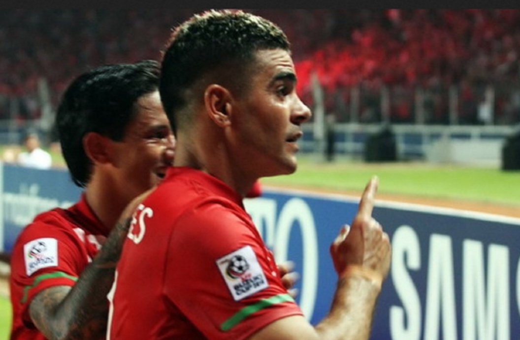 Shin Tae-yong bisa panggil Cristian Gonzales untuk menjadi pelatih striker Timnas Indonesia. (Foto: Heru Haryono/Okezone)