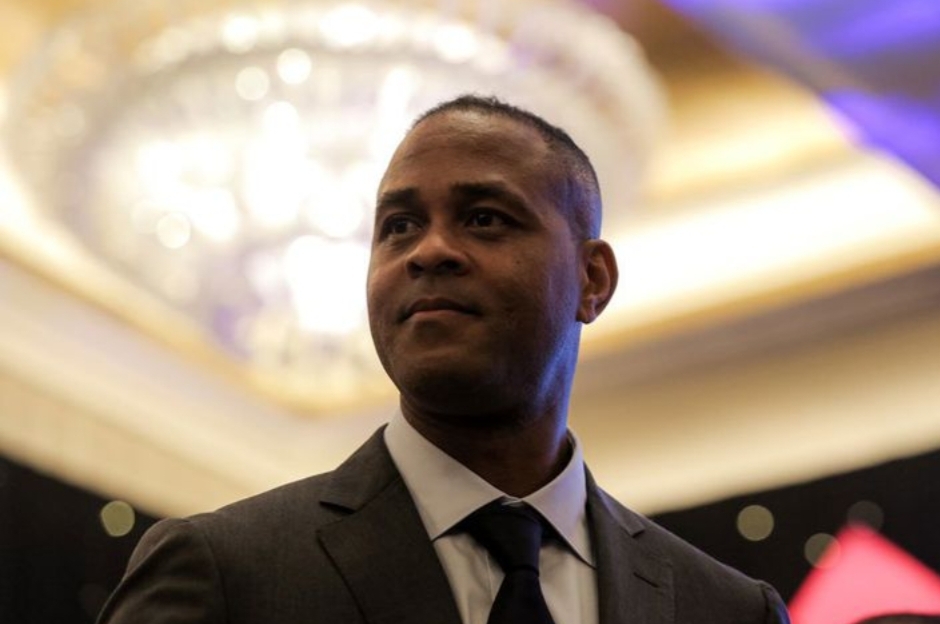 Patrick Kluivert saat dikenalkan sebagai pelatih baru Timnas Indonesia (c) Bagaskara Lazuardi