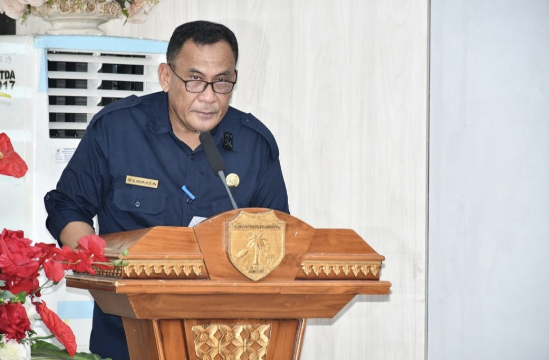Sekda Touna, Alimudin Mohammad (Foto Diskominfo Touna)