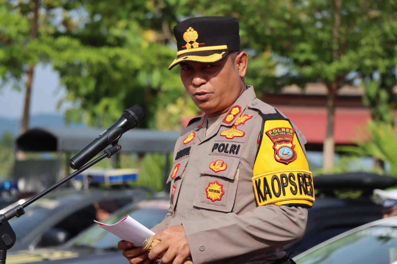 Kapolres Touna, AKBP Ridwan J.M. Hutagaol, S.I.K., S.H.
