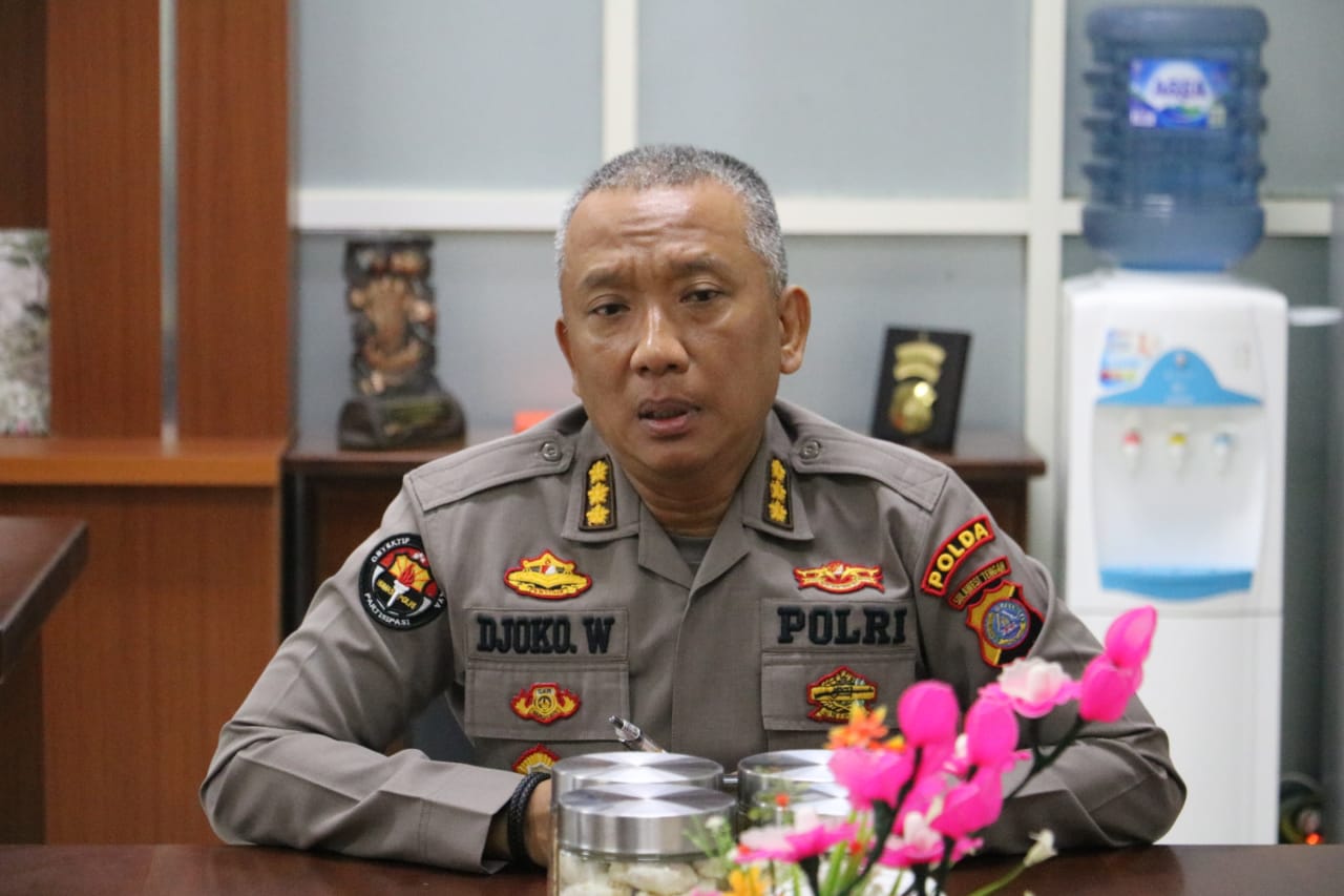 Kabidhumas Polda Sulteng Kombes Pol Djoko Winartono,S.I.K,S.H.M.H