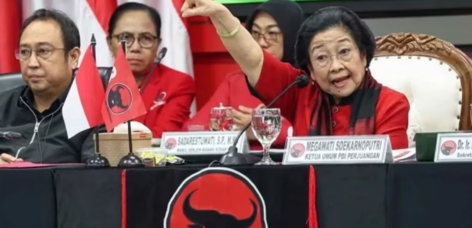 Ketua Umum PDI Perjuangan (PDIP) Megawati Soekarnoputri /