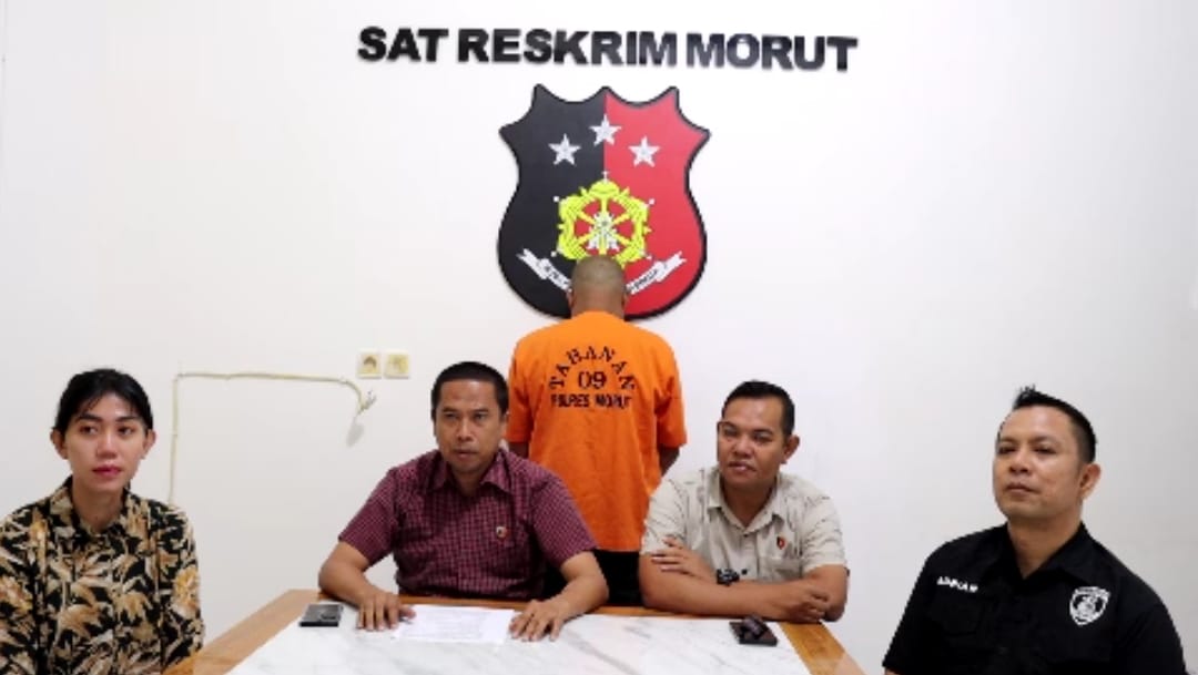 R sebagai tersangka atas Korupsi APBDes di desa Peonea