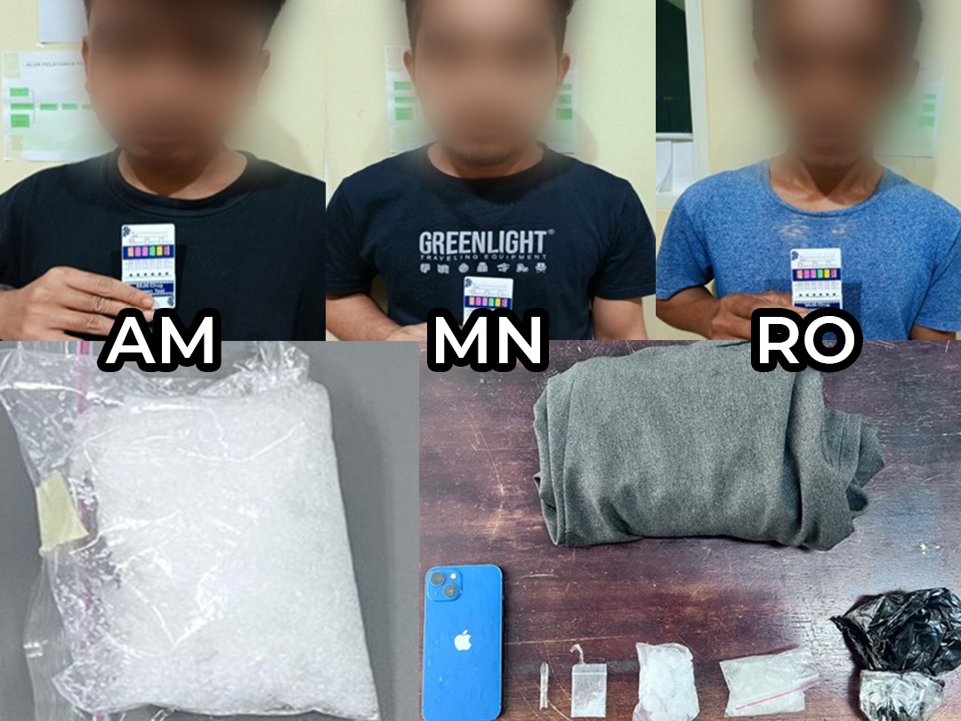 Tiga Pengedar Narkotika Diringkus