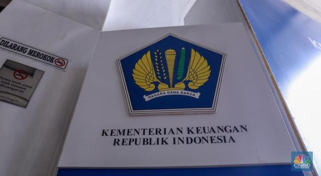 Foto: Suasana Gedung Kementerian Keuangan (Kemenkeu) di Jakarta, Rabu (10/1/2024). (CNBC Indonesia/Faisal Rahman)