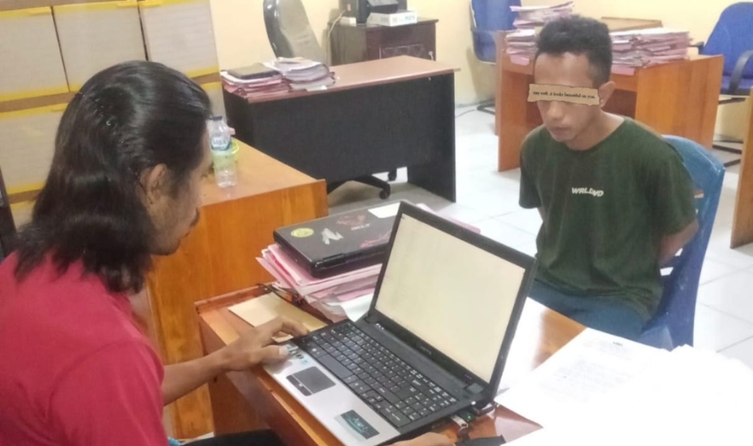 Polres Parigi Moutong telah mengamankan seorang pria berinisial IS