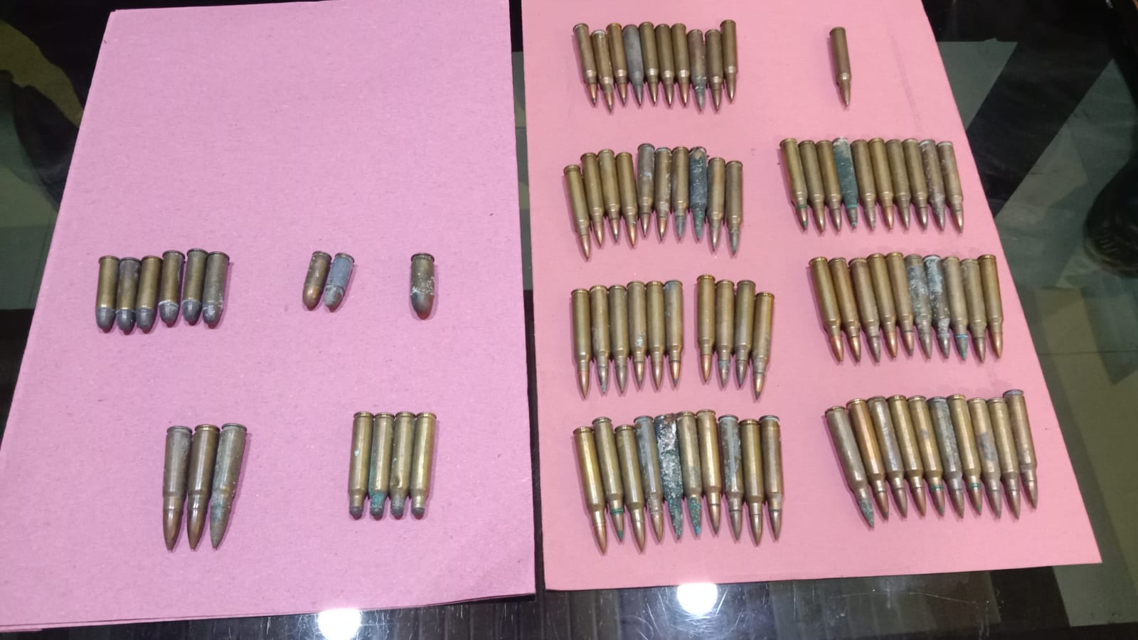 87 Butir Amunisi Diserahkan