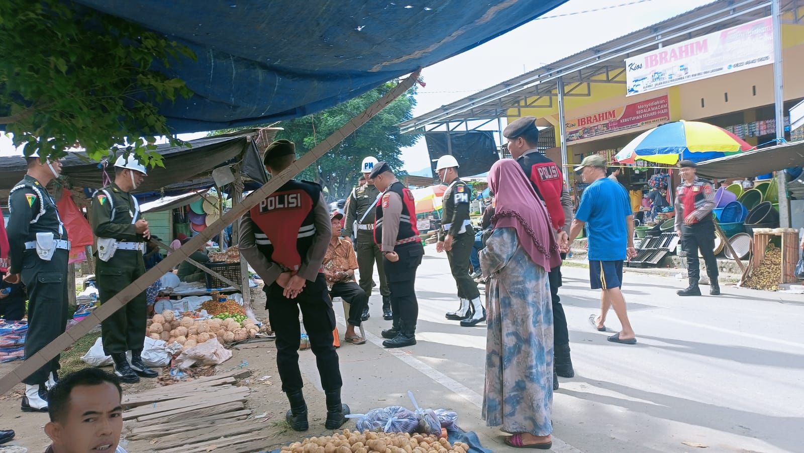 Patroli cegah giat Premanisme di Pasar Lasoani Kec. Mantikulore Kota Palu, (28/05/2025)