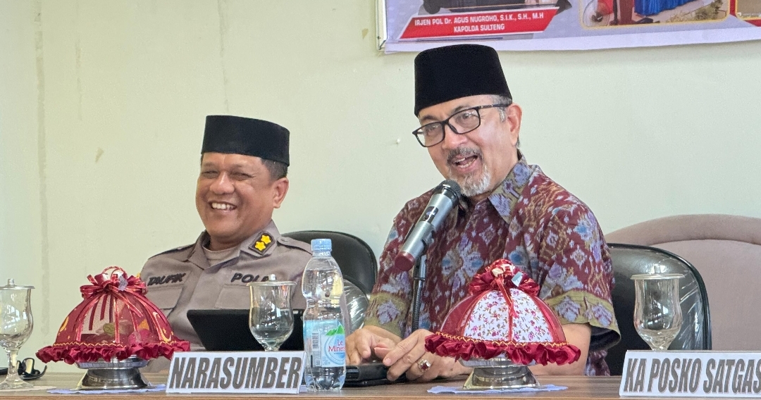 Ketua FKUB Sulteng Dukung Kepolisian Dalam Pemberantasan Aksi Premanisme