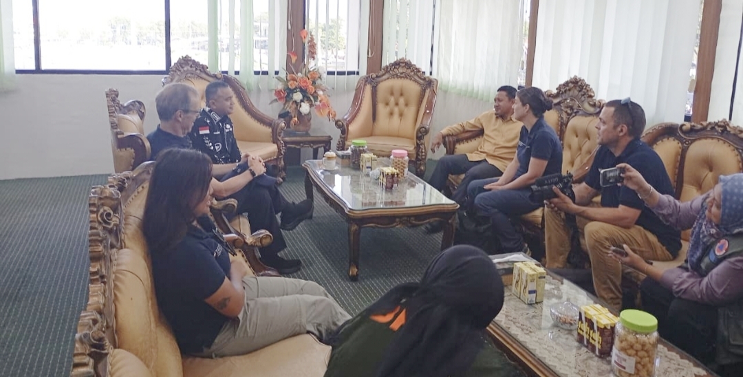 Pertemuan Duta Besar Swiss (Foto: Prokopim touna)