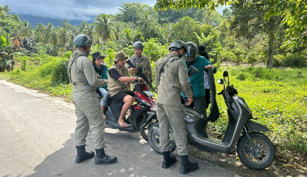 Satgas Madago Raya Intensif Razia Kendaraan di Poso