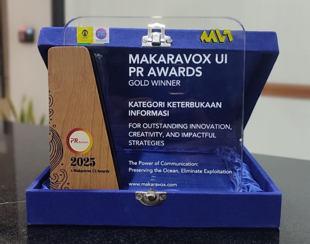 Gold Winner Kategori Keterbukaan Informasi