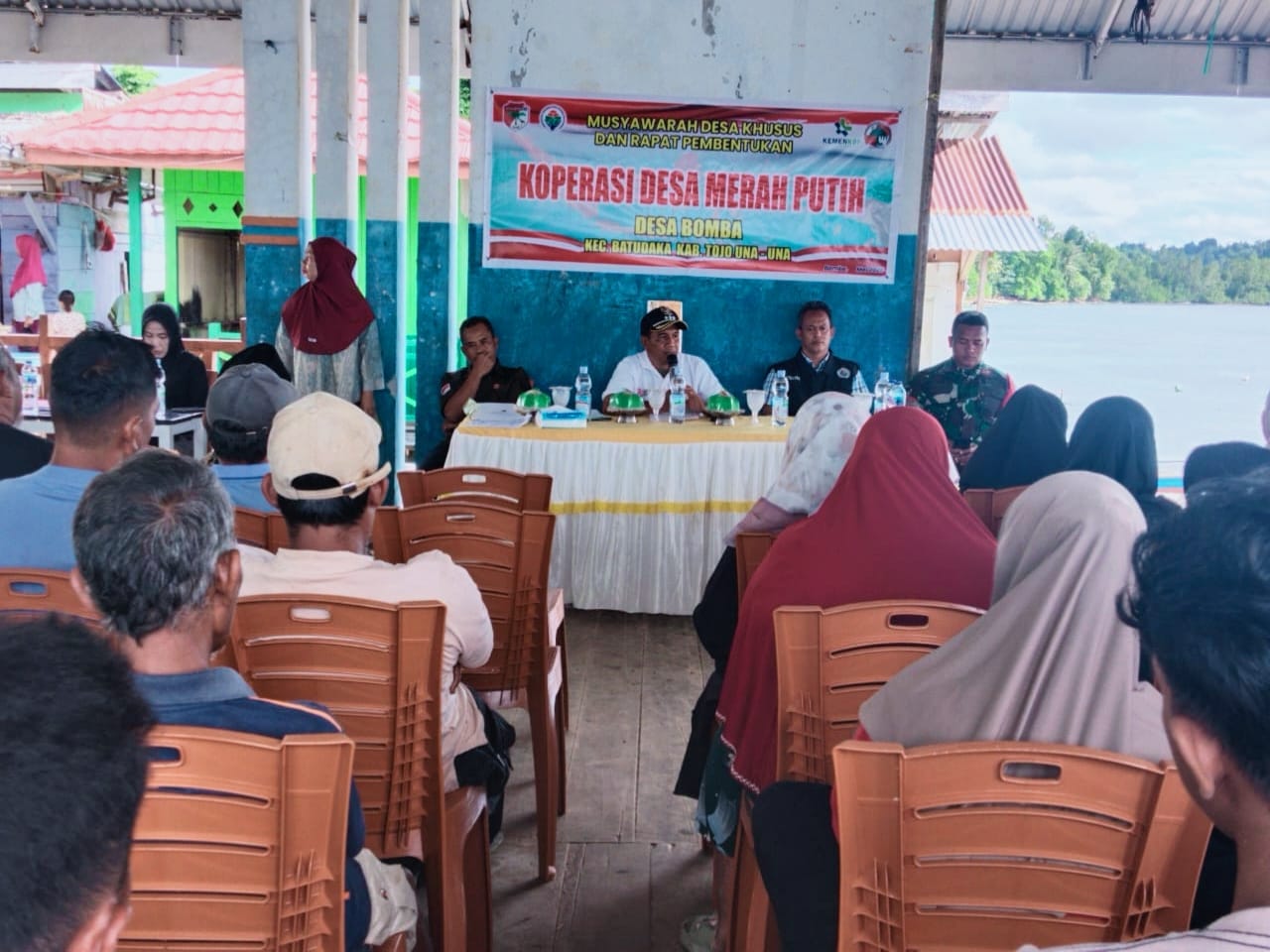 Pembentukan Koperasi Desa (Kopdes) Merah Putih di sembilan desa