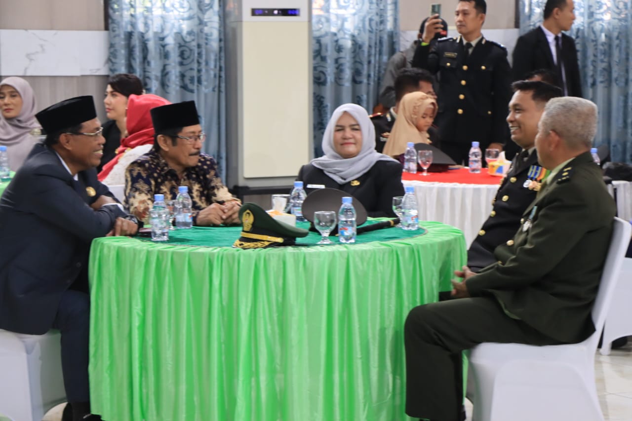 syukuran Hari Bhayangkara ke-79 yang berlangsung di Auditorium Kantor Bupati Tojo Una Una, Selasa (1/7/2025).