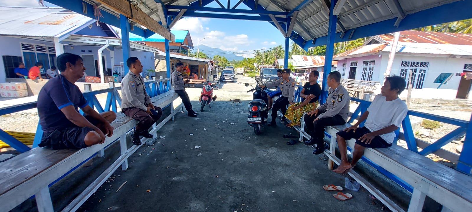 Sambang dan Tatap Muka Kepada Nelayan di Kelurahan Bailo