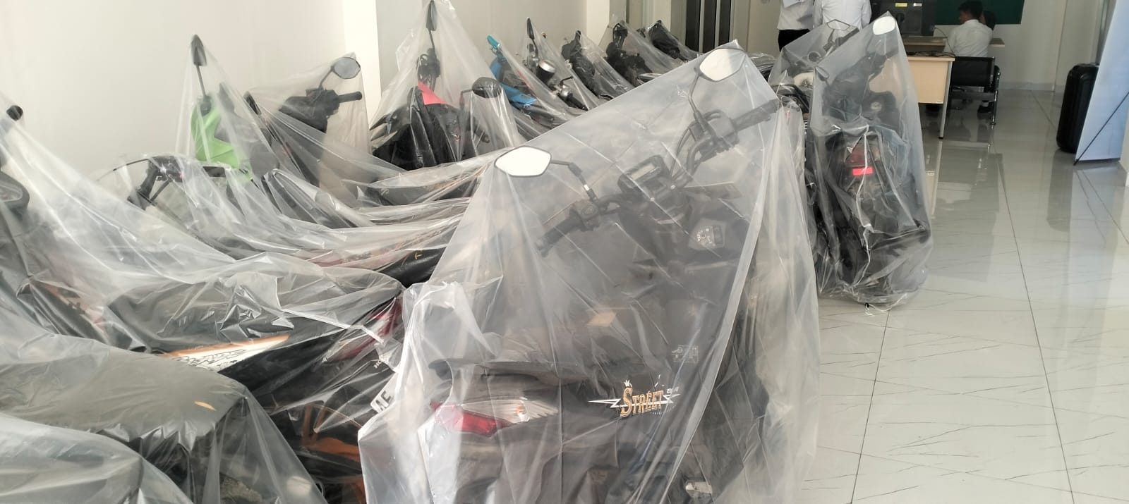 Barang bukti curanmor yang pernah dilakukan, termasuk yang terjadi di Perumahan BTN Kelapa Gading Desa Kalukubula Kecamatan Sigi Biromaru, Kabupaten Sigi, Rabu 9 April 2025 lalu.