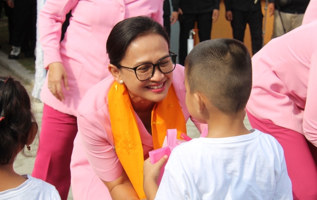 Ketua Pembina Yayasan Kemala Bhayangkari (YKB). Juliati Sigit Prabowo, esok pagi selasa (8/7/2025) dijadwalka