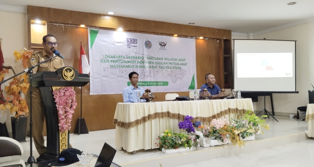 Sekretaris Daerah (Pj Sekda) Alfian Matajeng menghadiri sekaligus memberikan sambutan