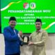 Ilham Lawidu, S.H., bersama jajaran pemerintah daerah, menandatangani Memorandum of Understanding (MoU) dengan Universitas Alkhairaat (Unisa) Palu,