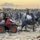 Warga Kota Gaza menolak dipindahkan paksa ke Gaza Selatan meskipun Israel memulai serangan untuk menduduki wilayah tersebut (Foto: AP)
