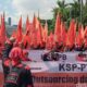 Demo Buruh di DPR Foto: Ignacio Geordy Oswaldo