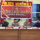Kepolisian Resor (Polres) Morowali menggelar konferensi pers pada Jumat (8/8/2025)