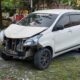 Insiden ini melibatkan mobil Avanza dan sepeda motor