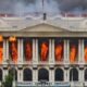 Pendemo bakar gedung pemerintahan Nepal (Foto: AFP/PRABIN RANABHAT)