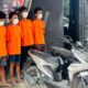 Empat pelaku yang merupakan residivis kasus pencurian dan penadahan diamankan setelah beraksi di 36 lokasi berbeda.