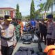 Kepolisian Daerah Sulawesi Tengah menggelar apel kesiapan tanggap darurat bencana hidrometeorologi di Lapangan Mapolda Sulteng, Rabu (5/11/2025).