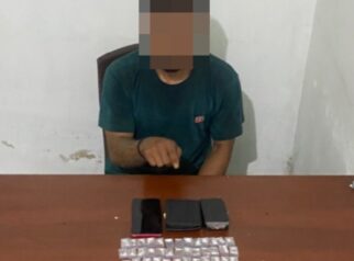 Pelaku berinisial RA alias AA (32) dan Barang Bukti diringkus tim opsnal Unit I Subdit II