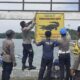 Polsek Una-Una bergerak cepat dengan memasang spanduk peringatan di lokasi-lokasi rawan Buaya