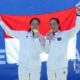 Indonesia finis di peringkat kedua klasemen SEA Games 2025 dengan meraih 91 medali emas. (Foto: Kemenpora)